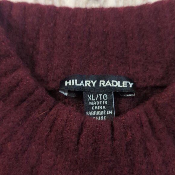 XL Hilary Radley Long Sleeve Knit Sweater - Picture 2 of 3